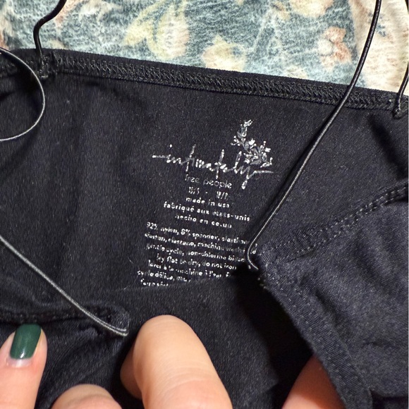 Free People Midnight Black Tank Top - Picture 2 of 3